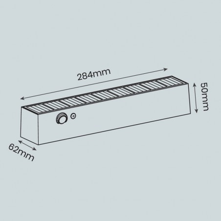 Outdoor Solar LED Wall Lamp Iros (5.2W)
