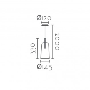 Pendant lamp LED Tarino (5W) II