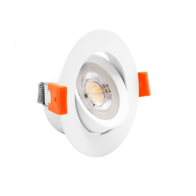 LED ceiling recessed tilting light Sync CCT (7W)