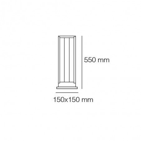 Baliza IP54 Maribo LED 10W