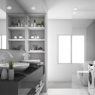 Bathroom's LED Ceiling Recessed Light Dalia (6W)