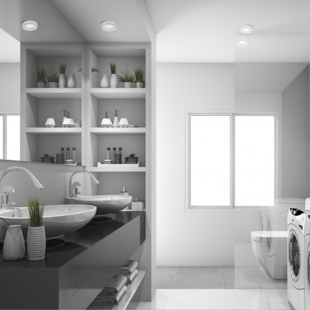 Bathroom's LED Ceiling Recessed Light Dalia (6W)