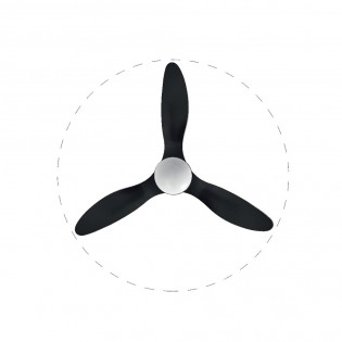 LED Ceiling Fan Necario CCT Smart (22W)