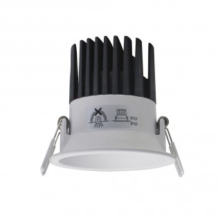 Outdoor LED recessed ceiling light Sofia (12W)