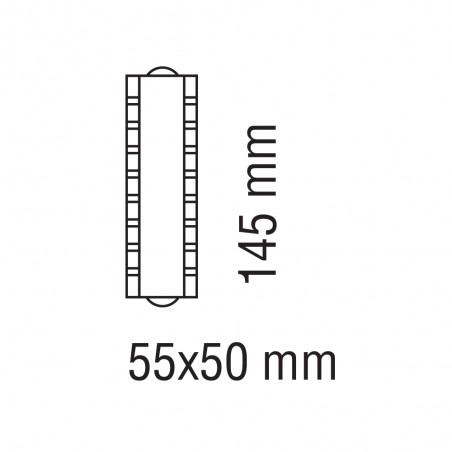 Outdoor LED Wall Lamp Morgan (8W+2x1W)