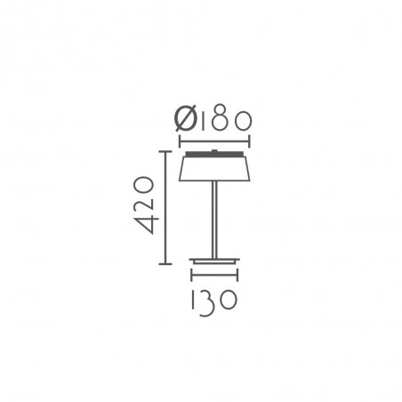 Lámpara de mesa LED Betero (9W)
