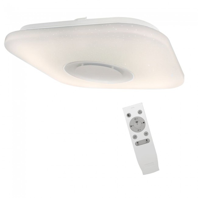 Plafón de techo LED con altavoz Smart Cuadrado (36W)