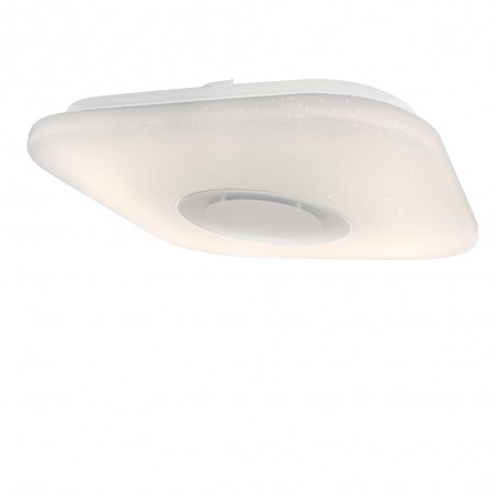 Plafón de techo LED con altavoz Smart Cuadrado (52W)