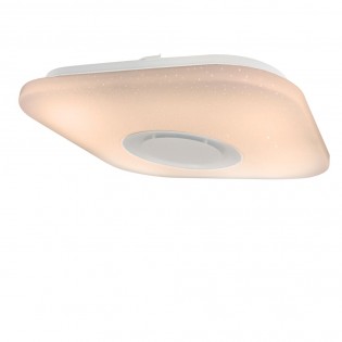 Plafón de techo LED con altavoz Smart Cuadrado (52W)
