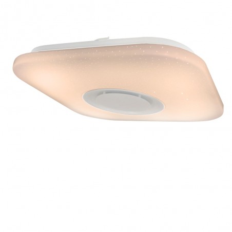 Plafón de techo LED con altavoz Smart Cuadrado (52W)
