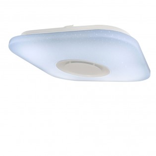 Plafón de techo LED con altavoz Smart Cuadrado (52W)