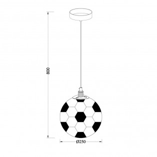 Children's pendant lamp Champion