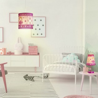 Children's pendant lamp Princess