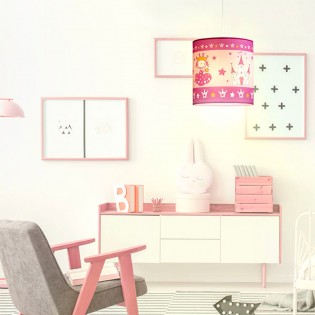 Children's pendant lamp Princess