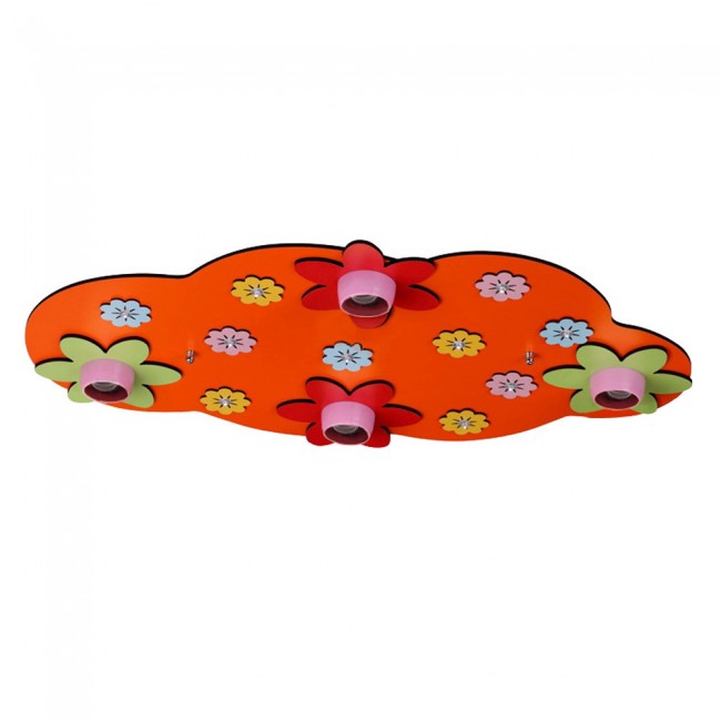 Children's ceiling flush light Bloom