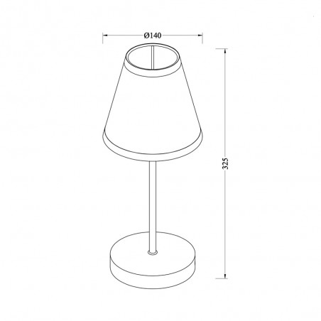 Children's table lamp Candy