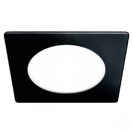 Downlight LED Extraplano cristal 20W (negro) - Wonderlamp