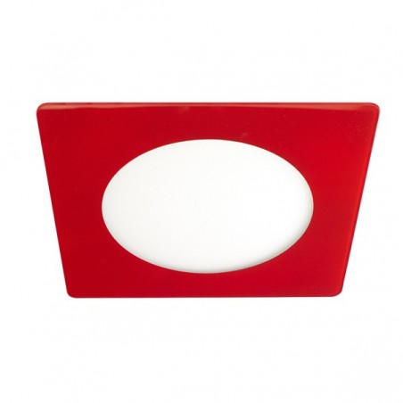 Downlight LED Extra flat glass 20W (red) - Wonderlamp