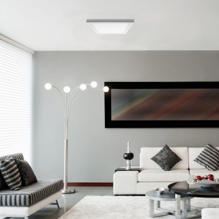 Outdoor LED Ceiling Flush Light Gelys Square (30W)