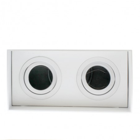 Foco de superficie Clark (2 luces)