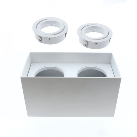 Foco de superficie Clark (2 luces)