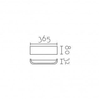 Aplique de pared LED Nidia (14W)