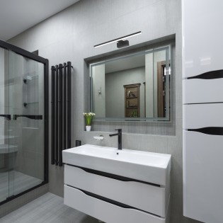 Bathroom's LED wall lamp Roth 4000K (12W)