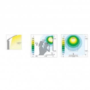 Bathroom's LED wall lamp Murcia 5700K (3W)