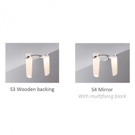 Bathroom's LED wall lamp Mallorca 4000K (2W)