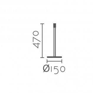 Lámpara de mesa LED Minimal (8W)