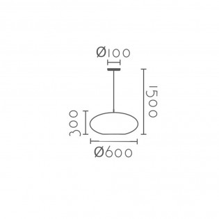 Ceiling lamp Saturn 60