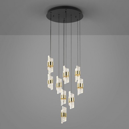 LED Cluster Pendant Lamp Iliada (9x7W)