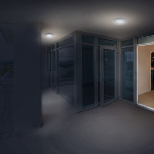 LED-Deckenleuchte Dalia für den Außenbereich (12 W)