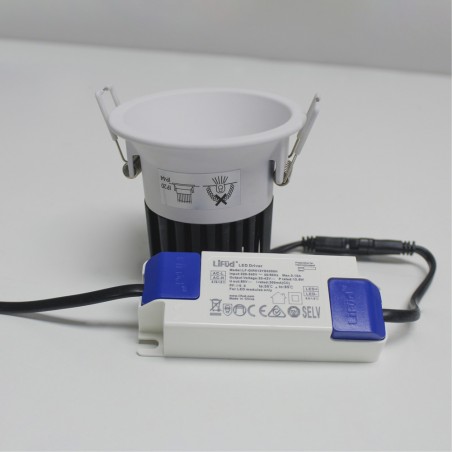 Bathroom's LED Ceiling Recessed Light Abel (12W)