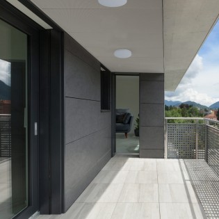 Plafón de techo LED para exterior Dalia Redondo (18W)