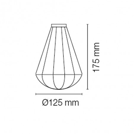 Lampshade Cage Mixer Gold
