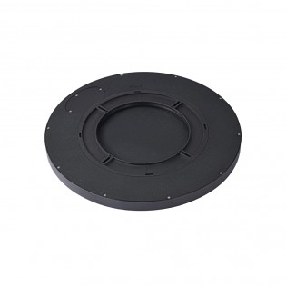 LED ceiling flush light Gein Black CCT 3-Step Dim (18W)