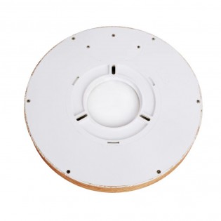 LED ceiling flush light Gein Wood CCT 3-Step Dim (18W)