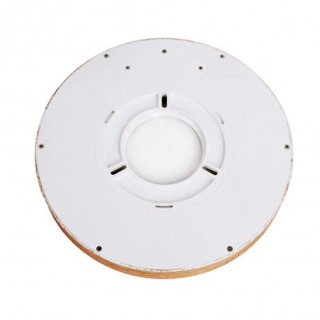 LED ceiling flush light Gein Wood CCT 3-Step Dim (18W)