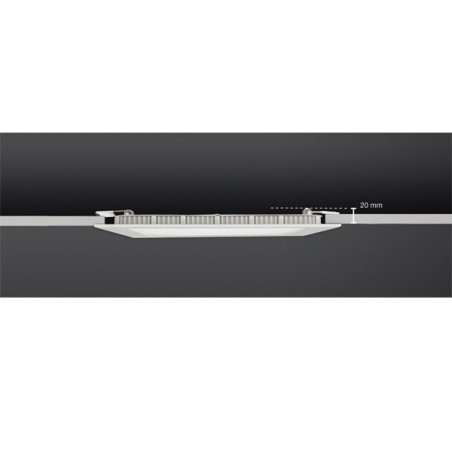 Downlight LED Redondo cristal 20W (gris) - Wonderlamp