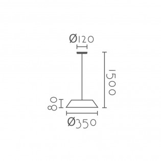 Pendant lamp LED Madita (24W)