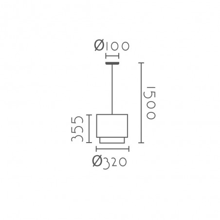 Ceiling lamp Lisero