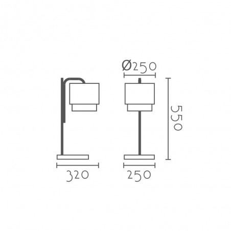 Table lamp Lisero