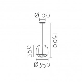 Pendant lamp Paratu 35