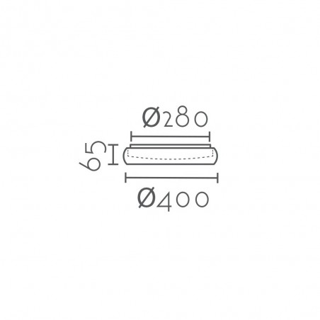 Plafón de techo LED Bosa (32W)