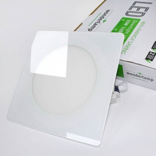 Downlight LED Extraplano cristal 20W (blanco) - Wonderlamp