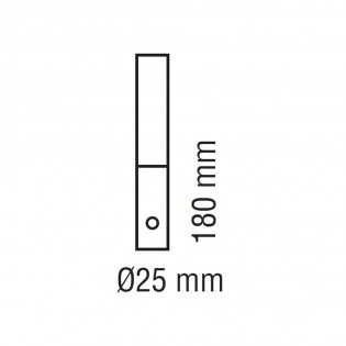 Portable LED lamp with sensor Tim (1W)
