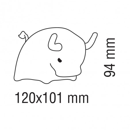 Lámpara portátil infantil LED Margarita RGB (1,2W)