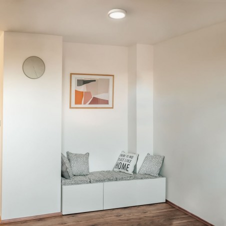 Plafón de techo LED Know Redondo (12W)