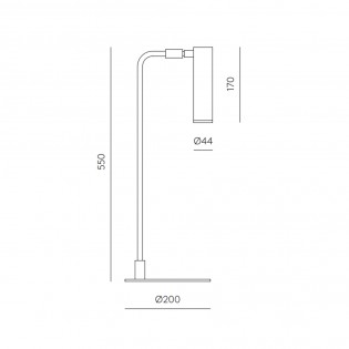 Table lamp LED Maru (3W)